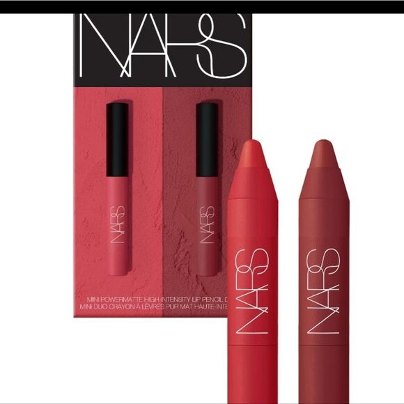 NARS Cosmetics Mini PowerMatte High-Intensity Lip Pencil Duo - Picture 2 of 6